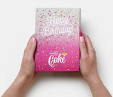 Birthday Cake Card – Pink